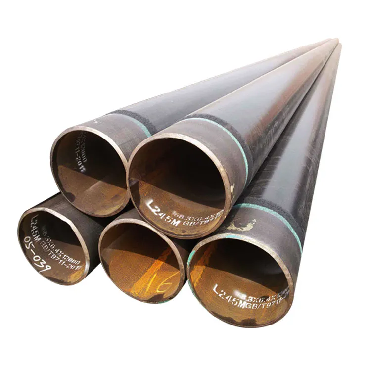 anticorrosive underground water spiral welded pipe 3pe polyethylene coating carbon steel pipe